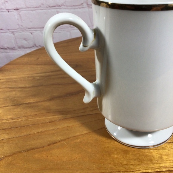 Vintage Royal Crown Songbirds Porcelain Footed Mugs - Set of 6 - Picture 9 of 11